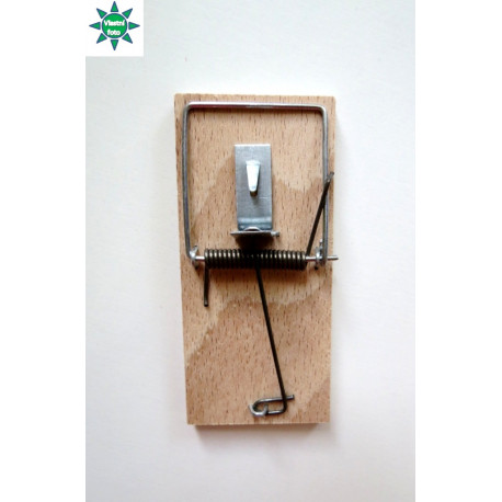 Dřevěná past na myši