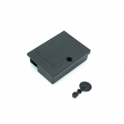 Uzamykatelná deratizační stanička na myši MK - černá