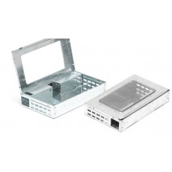 Živolovná stanička na myši z pozinkované oceli